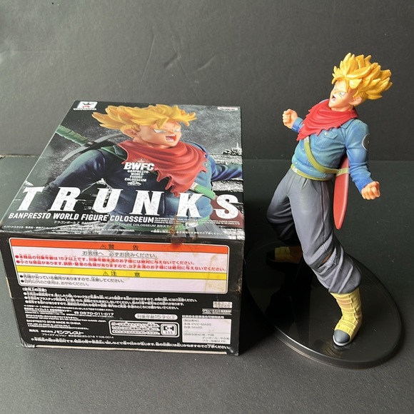 Dragon Ball Z S,SAIYAN TRUNKS BWFC Banpresto World Figure Colosseum Vol.6 - Picture 5 of 5